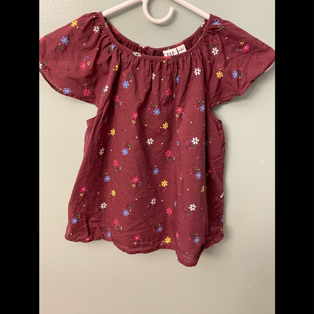 Girls gap blouse- size girls M